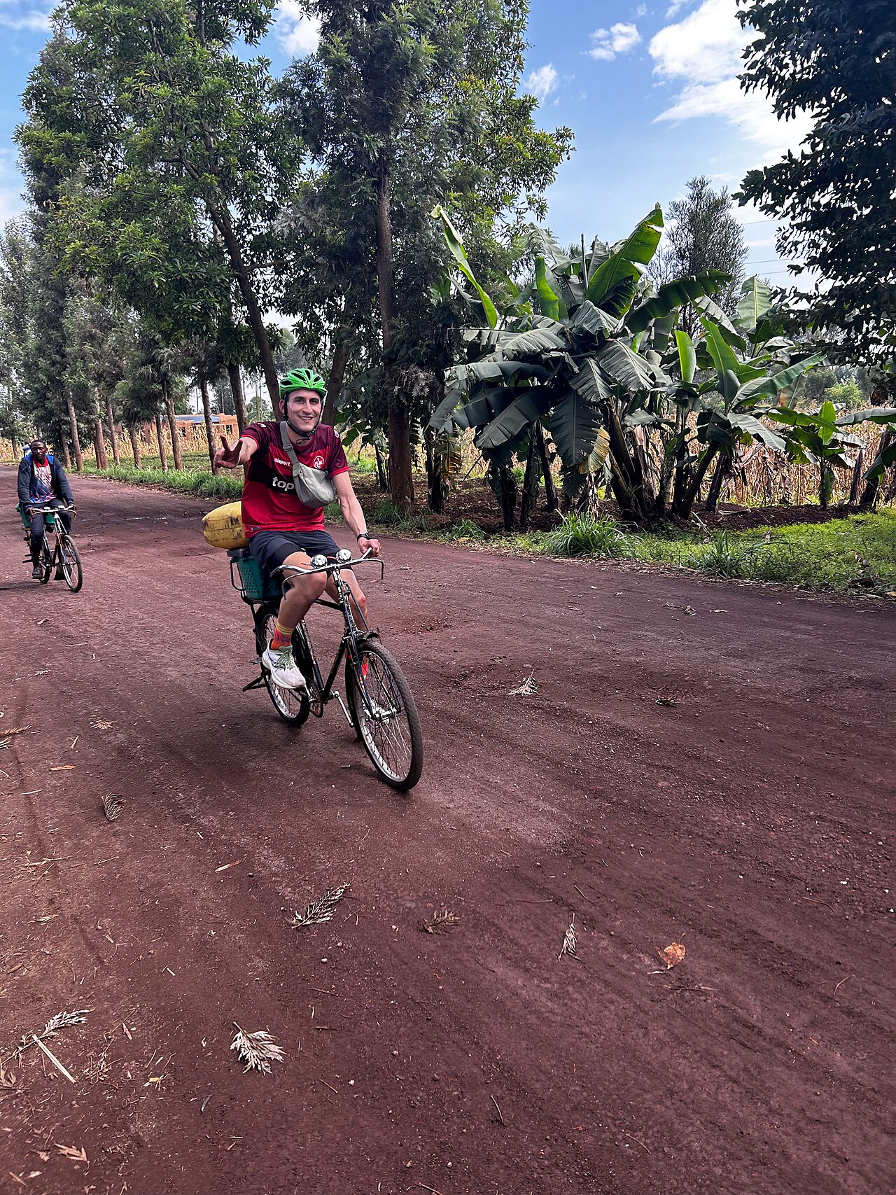 Foto fra Rwanda – Local bike riding