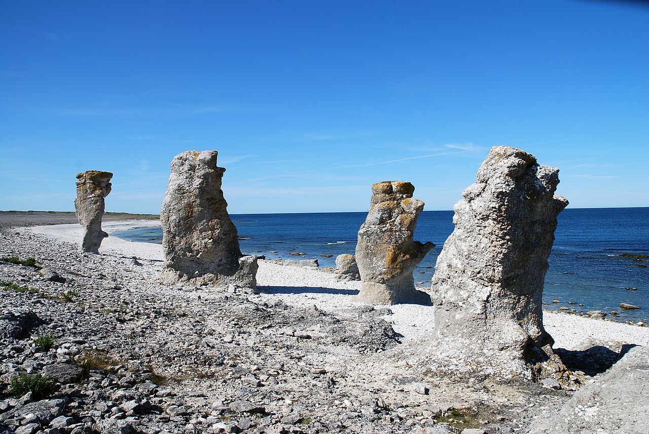 Foto fra Gotland, Sverige – Rauks